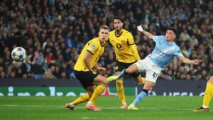 manchester-city-vs-borussia-dortmund-1762378948511_169 Manchester City vs Dortmund, Foden Brace Bawa City Raih Poin Penuh di Etihad Stadium
