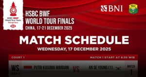 Bulu Tangkis BWF World Tour Finals 2025: Tayang di TVRI dan Vidio, Wakil Indonesia Tanding Jam Berapa? Bulu Tangkis BWF World Tour Finals 2025: Tayang di TVRI dan Vidio, Wakil Indonesia Tanding Jam Berapa?