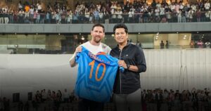 Tur Lionel Messi di India: Peresmian Patung Berakhir Chaos hingga Momen Bersama Atlet Kebanggaan Tur Lionel Messi di India: Peresmian Patung Berakhir Chaos hingga Momen Bersama Atlet Kebanggaan