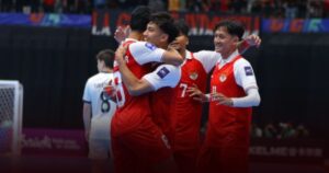 Hajar Kirgistan 3-5, Timnas Futsal Indonesia Lolos 8 Besar Piala Asia 2026 Hajar Kirgistan 3-5, Timnas Futsal Indonesia Lolos 8 Besar Piala Asia 2026
