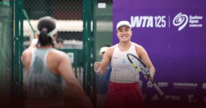 Menyusul Aldila, Janice Tjen Melaju ke Sektor Beregu Babak Perempat Final WTA Hobart International 2026 Potret Janice Tjen di turnamen WTA (Instagram: @dila11)
