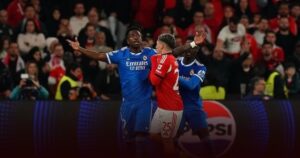 6 Drama Benfica Vs Real Madrid Rasisme Vinicius Hingga Amukan Mourinho 6 Drama Benfica Vs Real Madrid Rasisme Vinicius Hingga Amukan Mourinho