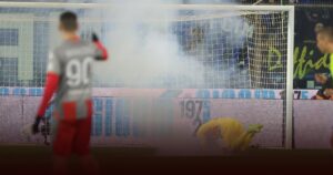 Emil Audero Terkena Lemparan Suar, Bos Inter Milan Murka Emil Audero Terkena Lemparan Suar, Bos Inter Milan Murka