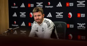 Jelang Laga Everton Vs Man United, Michael Carrick Antusias Uji Keangkeran Hill Dickinson Stadium Jelang Laga Everton Vs Man United, Michael Carrick Antusias Uji Keangkeran Hill Dickinson Stadium