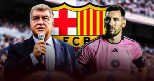 Joan Laporta Ungkap Rahasia Kepergian Lionel Messi dari Barcelona Joan Laporta Ungkap Rahasia Kepergian Lionel Messi dari Barcelona