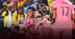 Laga Uji Coba Inter Miami vs Barcelona SC Lionel Messi dan German Berterame Cetak Gol Perdananya Laga Uji Coba Inter Miami vs Barcelona SC: Lionel Messi dan German Berterame Cetak Gol Perdananya