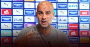 Pep Guardiola Enggan Bahas Persaingan Gelar dengan Arsenal Pep Guardiola Enggan Bahas Persaingan Gelar dengan Arsenal