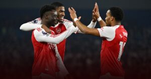 Bukayo Saka Cetak Gol Super Cepat di Premier League 2025-2026, Arsenal Amankan Puncak Klasemen Bukayo Saka Cetak Gol Super Cepat di Premier League 2025-2026, Arsenal Amankan Puncak Klasemen