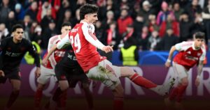 Hasil Bayer Leverkusen vs Arsenal Penalti Telat Havertz Selamatkan The Gunners Hasil Bayer Leverkusen vs Arsenal Penalti Telat Havertz Selamatkan The Gunners