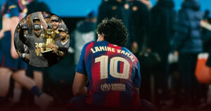 Lamine Yamal Pasang Foto LeBron James, Siap Lakukan Remontada di UCL 2025-2026 Lamine Yamal Pasang Foto LeBron James, Siap Lakukan Remontada di UCL 2025-2026