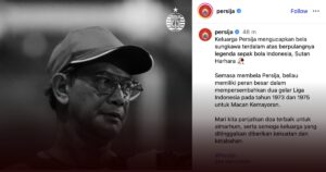 Legenda Persija dan Timnas Indonesia Sutan Harhara Tutup Usia Legenda Persija dan Timnas Indonesia Sutan Harhara Tutup Usia