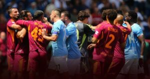 Hasil Roma vs Lazio Brace Gianluca Mancini Menangkan Derby della Capitale Hasil Roma vs Lazio Brace Gianluca Mancini Menangkan Derby della Capitale