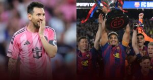 Lionel Messi Ikut Rayakan Keberhasilan Barcelona Juara LaLiga Musim Ini Lionel Messi Ikut Rayakan Keberhasilan Barcelona Juara LaLiga Musim Ini