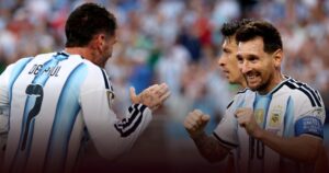 Hasil Argentina Vs Aljazair Hattrick Lionel Messi Hancurkan Skuad Serigala Gurun Hasil Argentina Vs Aljazair Hattrick Lionel Messi Hancurkan Skuad Serigala Gurun
