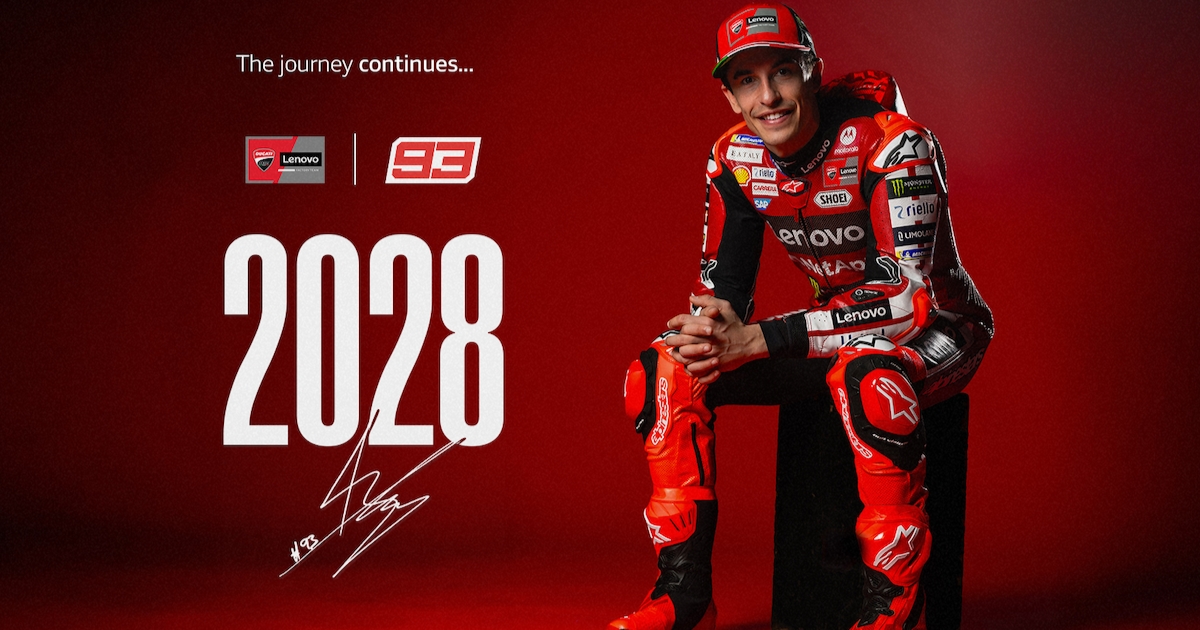 Perpanjangan Kontrak Marc Marquez Resmi Diumumkan Oleh Manajemen Pabrikan Ducati
