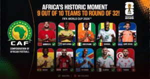 Rekor Baru! 9 Negara Afrika Lolos ke 32 Besar Piala Dunia 2026 Rekor Baru! 9 Negara Afrika Lolos ke 32 Besar Piala Dunia 2026