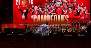 Perayaan Gelar Juara Piala Dunia 2026, Rodri Berikan Apresiasi Khusus ke Ferran Torres Perayaan Gelar Juara Piala Dunia 2026, Rodri Berikan Apresiasi Khusus ke Ferran Torres