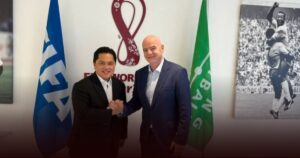 Erick Thohir Dukung Gianni Infantino Lanjutkan Kepemimpinan Sebagai Presiden FIFA Erick Thohir Dukung Gianni Infantino Lanjutkan Kepemimpinan Sebagai Presiden FIFA