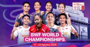 Indonesia Menambah Tiga Wakil Tambahan Di BWF World Championships 2026 Indonesia Menambah Tiga Wakil Tambahan Di BWF World Championships 2026