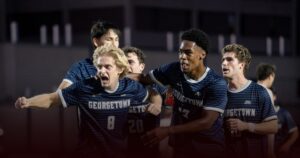 Mitchell Baker Tampil Gemilang, Sumbang 1 Assist dalam Kemenangan Georgetown atas Rutgers Mitchell Baker Tampil Gemilang, Sumbang 1 Assist dalam Kemenangan Georgetown atas Rutgers
