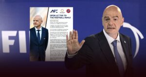 Tiga Konfederasi Besar Resmi Rilis Surat Terbuka Tuntut Presiden FIFA Gianni Infantino Tiga Konfederasi Besar Resmi Rilis Surat Terbuka Tuntut Presiden FIFA Gianni Infantino
