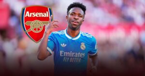 Vinicius Junior Pertimbangkan Peluang Bergabung dengan Arsenal demi Peran Sentral di Lapangan Vinicius Junior Pertimbangkan Peluang Bergabung dengan Arsenal demi Peran Sentral di Lapangan