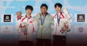 Antasyafi Robby Al Hilmi Raih Emas Pertama di World Climbing Series Guiyang 2026 Antasyafi Robby Al Hilmi Raih Emas Pertama di World Climbing Series Guiyang 2026