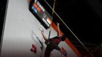Atlet Panjat Tebing Aditya Tri Syahria Pecahkan Rekor Asian Games Dan Jadi Yang Tercepat Atlet Panjat Tebing Aditya Tri Syahria Pecahkan Rekor Asian Games Dan Jadi Yang Tercepat