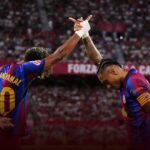 Hasil Sevilla vs Barcelona Hattrick Raphinha Jaga Rekor Sempurna Blaugrana