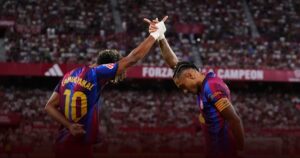 Hasil Sevilla vs Barcelona Hattrick Raphinha Jaga Rekor Sempurna Blaugrana Hasil Sevilla vs Barcelona Hattrick Raphinha Jaga Rekor Sempurna Blaugrana