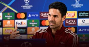 Jelang Napoli vs Arsenal Mikel Arteta Minta Para Pemain Tampil Dominan Di Kandang Lawan Jelang Napoli vs Arsenal Mikel Arteta Minta Para Pemain Tampil Dominan Di Kandang Lawan