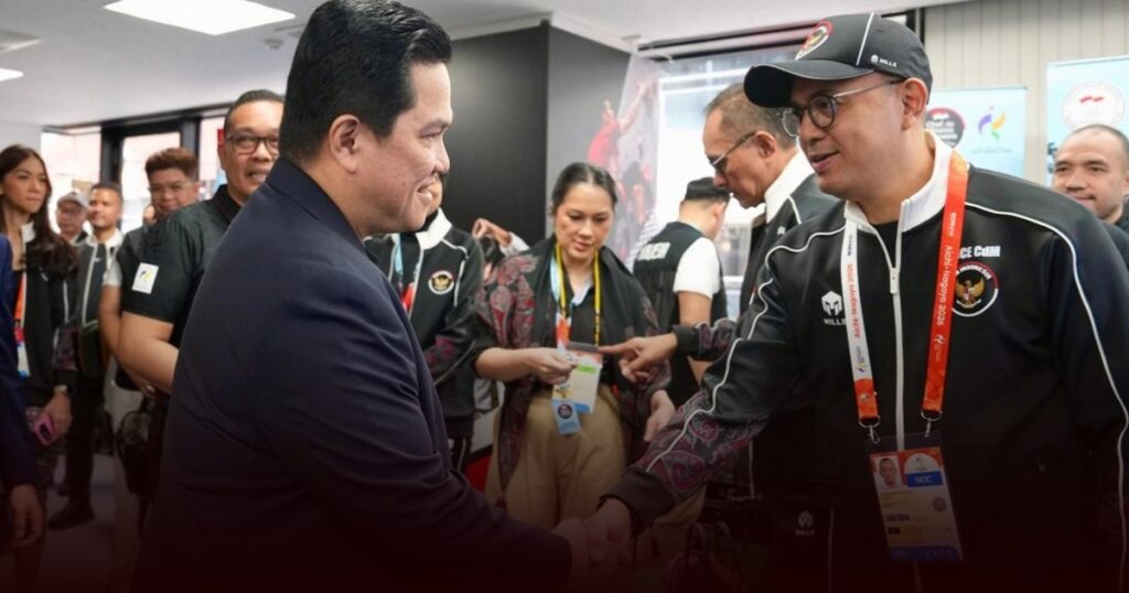 Pesan Menpora Erick Thohir Untuk Atlet Indonesia Di Asian Games 2026
