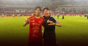 Reaksi Putra Shin Tae-yong Usai Persija Jakarta Tumbangkan Persib Bandung Reaksi Putra Shin Tae-yong Usai Persija Jakarta Tumbangkan Persib Bandung