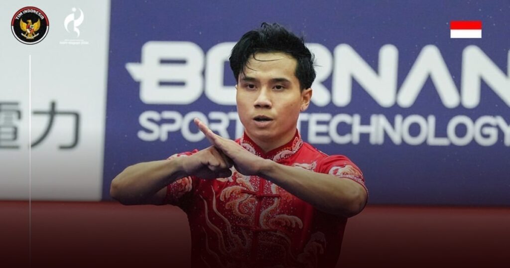 Seraf Naro Siregar Raih Medali Pertama Untuk Kontingen Indonesia Di Asian Games 2026