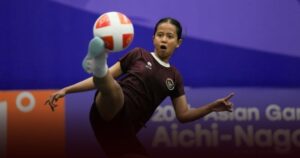 Sumaya Amankan Tiket Semifinal Nomor Tunggal Putri Teqball Asian Games 2026 Sumaya Amankan Tiket Semifinal Nomor Tunggal Putri Teqball Asian Games 2026