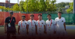Tim Soft Tenis Putra Indonesia Raih Medali Perunggu Asian Games 2026 Tim Soft Tenis Putra Indonesia Raih Medali Perunggu Asian Games 2026