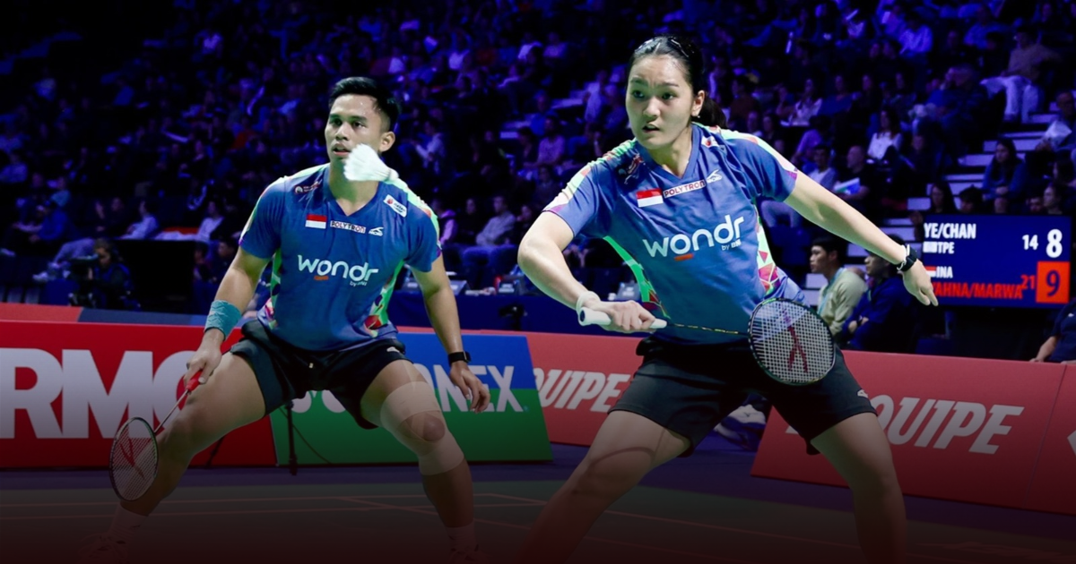 Kemenangan Pembuka, Amri/Nita Menangi Duel Saudara di Hylo Open 2026